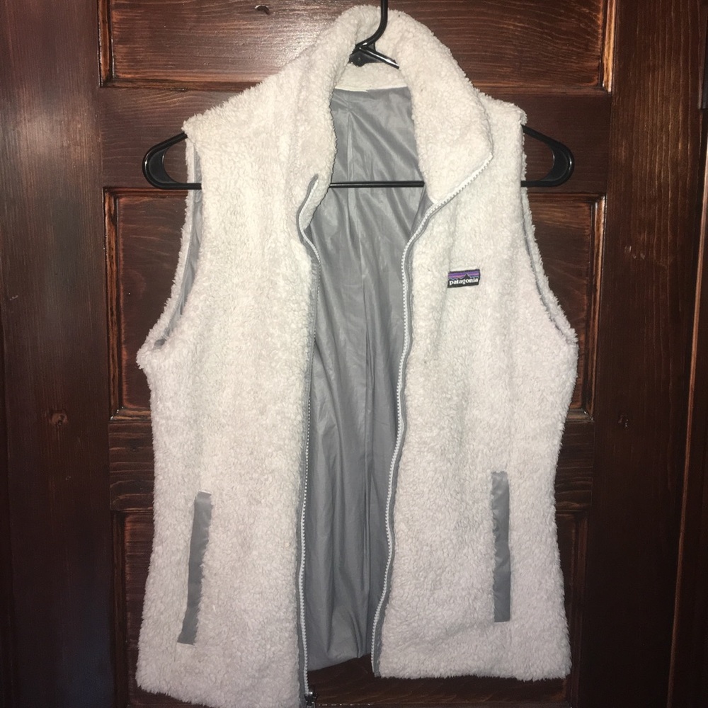 Light Grey Reversible Patagonia Vest